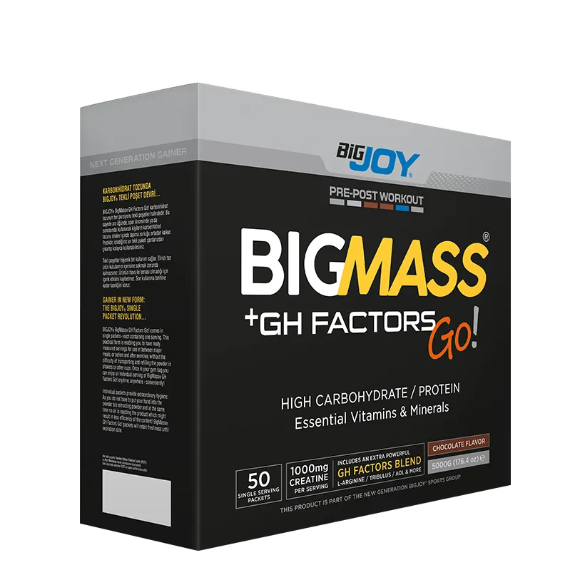 Bigjoy BIGMASS GO! GH FACTORS 50 Servis (Çikolata)